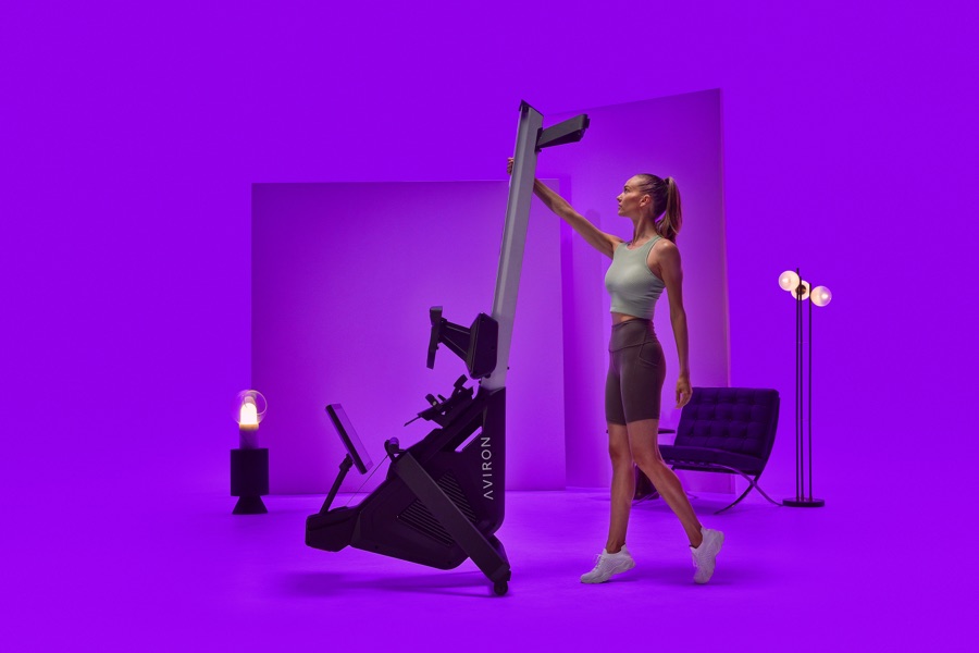 Aviron Strong Rower in a home setting — the machine you own outright
